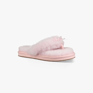 Ugg Fluff III Women Slippers Pink (9804XBGHZ)